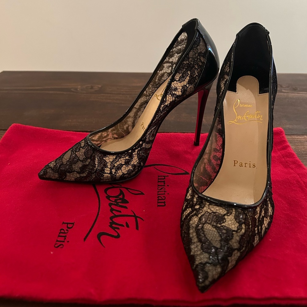Christian Louboutin Lace Pumps